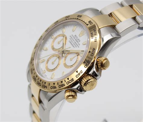 rolex daytona two tone gold diamond dial|Rolex daytona gold diamond price.